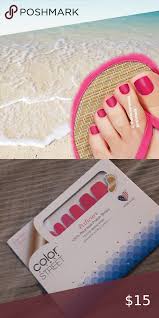 Color Street Nails Pedicure Seoul Sister Rare Vhtf In 2020 Color Street Nails Bridal Applique Color Street
