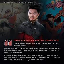 Kung fu hustle continues to be one of the best movies ever made. Ign Marvel S Shang Chi Has Officially Wrapped Filming And Lead Actor Simu Liu Posted An Impassioned Response Honoring The Occasion Facebook