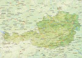 Find local businesses, view maps and get driving directions in google maps. Digital Physical Map Of Austria 1455 The World Of Maps Com