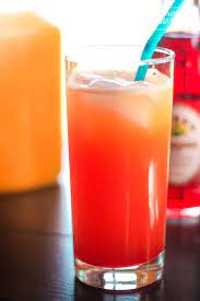 Cutting out alcohol doesn't mean your drink will be bland, boring and not fun at all. Pomegranate Sunrise Is A Great Non Alcoholic Drink To Make For A Summer Dinner Party Or Bbq Non Alcoholic Drinks To Make Non Alcoholic Drinks Homemade Recipes