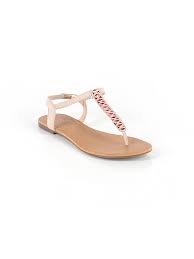 Material Girl Solid Light Pink Sandals Size 7 71 Off Thredup