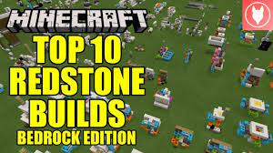Less time tending to crops will be more time spent building or exploring. Minecraft Bedrock Top 10 Redstone Builds Of 2018 Youtube