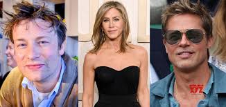Chef Jamie Oliver was Brad Pitt's 40th b'day present from Jennifer Aniston 