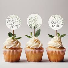 Boho Wedding Cupcakes