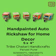 Wooden Handpainted Auto Riksha