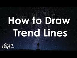 How To Draw Charts Trend Lines For Beginners