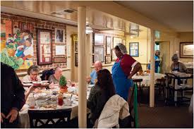 Wilkes dining room, which is owned by marcia thompson and family. See In 52 Mrs Wilkes Dining Room Savannah