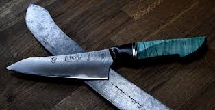 Hand Forged World Class Chefs Knife With Vintage Ferraby Machete Kitchen Knives Best Kitchen Knife Set Kitchen Knife Sharpening