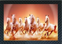 Adorable wallpapers > animal > seven horses art wallpaper (30 wallpapers). Adorncraft Vastu Seven Running Horse Lucky For House 7 Horse Running Poster 832x596 Wallpaper Teahub Io