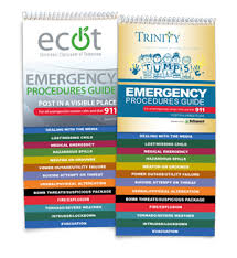 Emergency Procedures Flip Chart Template Www