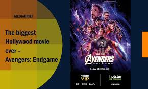 How can one watch the ipl 2021 online for free? The Biggest Movie Ever Avengers Endgame Now Streaming On Hotstar Premium And Hotstar Vip Mediabrief