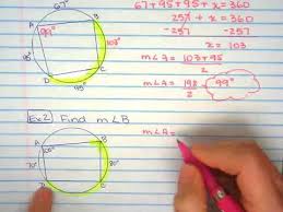 Answer key search results letspracticegeometry com. Angles In Inscribed Quadrilaterals U 12 Youtube