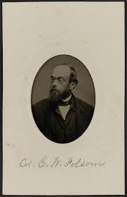 Portrait Of Colonel Charles William Folsom Emily Howland Photograph Album Collection Of The Library Of Co African American History American History Folsom