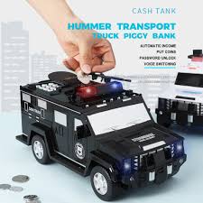 Electronic Piggy Bank Money Saving Box Truck Car Plastic Safety Password Coin Cash Deposit Machine For Kids Toys Gifts G4 Money Banking Toys Aliexpress One of the cutest piggy banks for adults too!