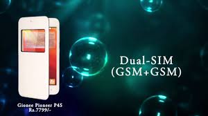 Gionee Pioneer P4S with 4.5 inch screen ...