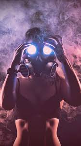 Girl With Smoke Mask Wallpaper Wallpaper Smoke Mask Aesthetic Girl Best Iphone Wallpapers