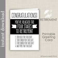 Birthday Card For Boss Printable Retirement Card Printable Card Funny Retirement Boss Retire Etsy Retirement Cards Retirement Humor Retirement Card Messages
