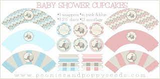 Pin By Merideth Hartman On Printables Baby Shower Cupcakes Baby Shower Baby Shower Printables
