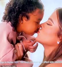 Khloé kardashian and tristan thompson have broken up again, e!, tmz, and page six reported yesterday, amid thompson's new cheating scandal. Khloe Kardashian S Daughter True 2 Makes Her Tv Commercial Debut For Migraine Medication Daily Mail Online