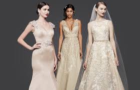 Nothing complements a beautiful wedding more than a beautiful wedding dress. 14 Best Gold Wedding Dresses 2021 Sparkly Champagne Wedding Gowns
