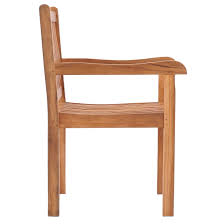 Teak Wood Elzas Arm Chair In 2021 Teak Chairs Teak Wood Brown Wood