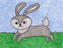 How To Draw A Rabbit Art Projects For Kids Art Projects Easy Art For Kids Art Drawings For Kids