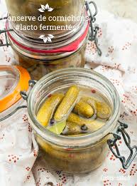 Conserve De Cornichons Bocaux De Cornichons Lacto Fermentes