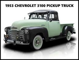 Image result for Green 1953 Truck