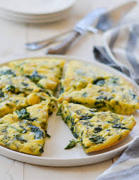 Spinach Frittata Once Upon A Chef Recipe In 2020 Spinach Frittata Spinach Frittata Recipes Frittata
