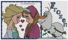 If you love the disney movie frozen, then you will love these free frozen cross stitch patterns brought to you by needlework.craftgossip.com. 53 Cross Stitch Frozen Ideas Cross Stitch Disney Cross Stitch Cross Stitch Patterns