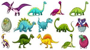 Caricatura de dinosaurios fósiles, pegatina. Free Dinosaur Vectors 8 000 Images In Ai Eps Format