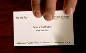 Check spelling or type a new query. American Psycho Quotes About Business Cards Patrick Bateman Business Card Template 18 Best Images About Dogtrainingobedienceschool Com
