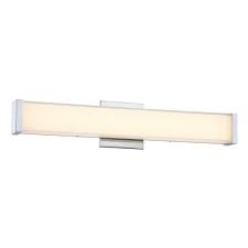Minka Lavery 200 Watt Equivalence Chrome Integrated Led Bath Light 70022 The Home Depot