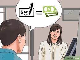 Lalu bagaimana cara tukar uang baru, kemudian prosesnya bagaimana? Cara Mencairkan Cek 10 Langkah Dengan Gambar Wikihow