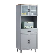 Stand alone kitchen storage cabinets. Buy Mellcom Kitchen Cabinet Pantry Cabinets With 2 Cabinets 1 Cutlery Drawer 1 Open Shelf Kitchen Storage Cabinets For Home Office Online In Turkey B092dlm3lq