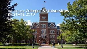 The 100 Best Colleges Universities By State 2019