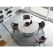 vortex ヴォルテックス ダイニングテーブル 円形テーブル インテリア モダン おしゃれ ラグジュアリー 高級 ガラステーブル デザイン イタリア caligaris 正規 esszimmerdesign runder esstisch