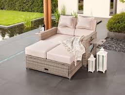 Greemotion Bahia Twin 3 In 1 Sofa Sonneninsel Rattan Liege Bett Lounge M Kissen Mobel Wohnen Mobel Sof Lounge Sofa Garten Gartensofa Lounge Mobel Balkon