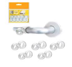 Wundermax door stopper rubber door stop wedge security door stops with door holder rubber door stoppers works on all floor types and carpet heavy duty door jam (gray) 4.3 out of 5 stars 11,359 $9.99 $ 9. Door Stop Door Stopper Bumper Wall Protector For Door Handle Commercial Office Home Door Handle Stopper Easy Install Doorstop Door Bumper For Lever Handle Protect Walls Glass From Damage Pack Of 5