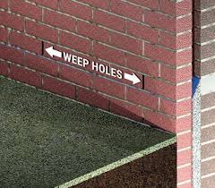 The drilling of weep holes in cement block walls is top priority in an interior. Efficient Cavity Wall Construction Issuu
