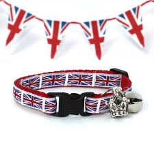 Union Jack Breakaway Cat Collar By Mogstogs On Etsy 11 00 Breakaway Cat Collars Cat Collars Cats