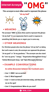 Omg Meaning What Does The Popular Term Omg Stand For 7esl Crazy Meaning Meant To Be Common Phrases