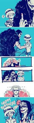 Doflamingo x Rosinante x Law | Anime one piece, One piece, Hài hước