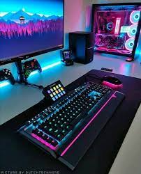 pin by angelo zambrano tubay on mood computer gaming room video game room design gaming room setup
