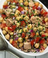 Moroccan couscous and chickpea salad recipe. Moroccan Chickpea And Couscous Salad