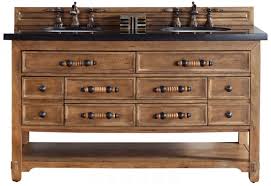 The wooden bathroom sinks are a perfect fit if you strive to bring warmth and more natural ambiance in the interior. 60 Inch Double Sink Bathroom Vanity Solid Wood Honey Alder Finish
