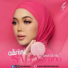 New Launch Cushion Foundation Cubremi x Sallywhoo Special Eid-ition  Finally! Cubremi x Sallywhoo kembali dengan edisi raya . Bukan baju raya je  merelip tapi makeup pun wajib letups!! Tak lengkap la makeup