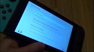 How To Use Recovery Mode On The Nintendo Switch To Fix Faults Youtube