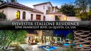 Stallone and his model wife jennifer flavin are ditching los angeles for palm beach, florida, and have listed their mega mansion in beverly. Sylvester Stallone Residence 52945 Humboldt Blvd La Quinta Ca Usa Luxury Real Estate Youtube