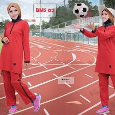 Bahan kaos katun combad 20s celana linen tanpa kerudung. Baju Olahraga Muslimah Believe Photos Facebook